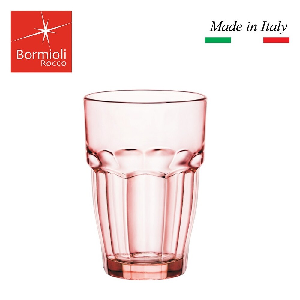 Bormioli Rocco Rock Bar Lounge Beverage Glasses Set of 6