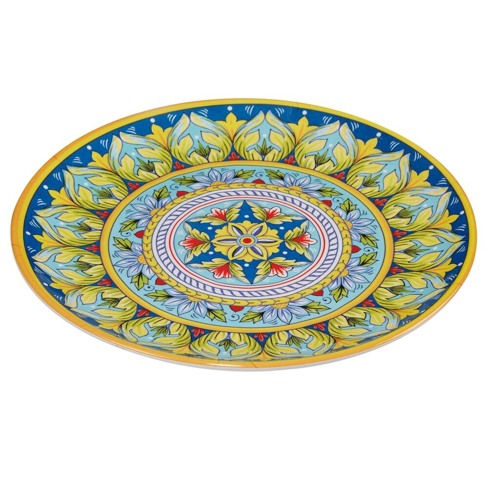 Certified International Palermo Melamine 2 Piece Platter Set   18\