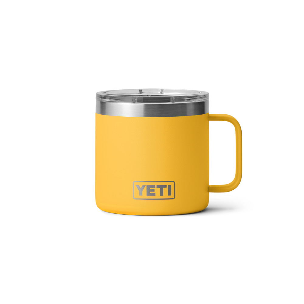 Yeti Rambler 14oz Mug with Magslider Lid Alpine Yellow