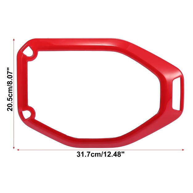 Unique Bargains Top Speaker Audio Surround Cover Trim For Jeep Wrangler Jl Jlu Gladiator Jt 2018 2020 Red 1 Pair