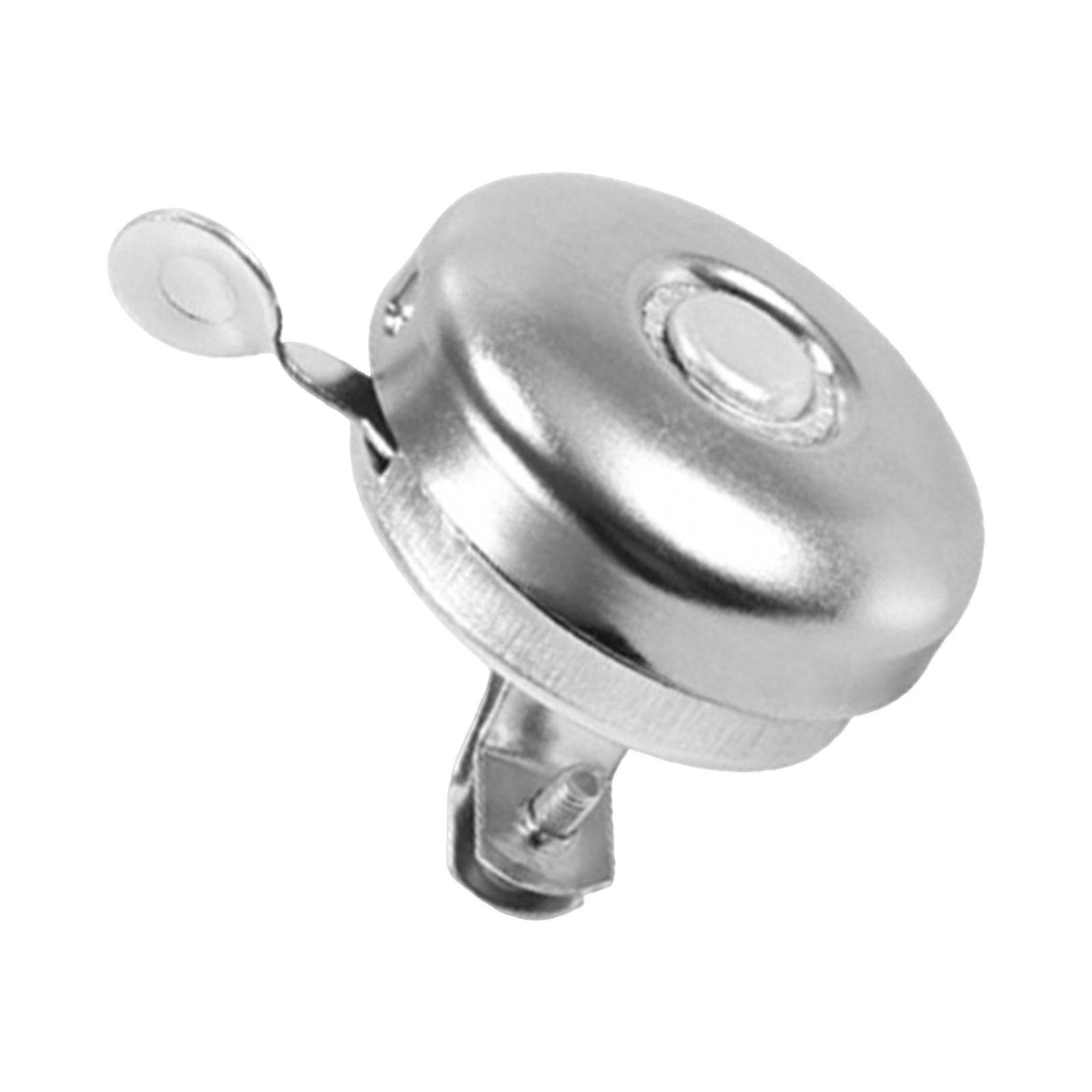 Bike Bell Cycling Accessories Bicycle Bell For Men Women Mountain Road Bikes Silver