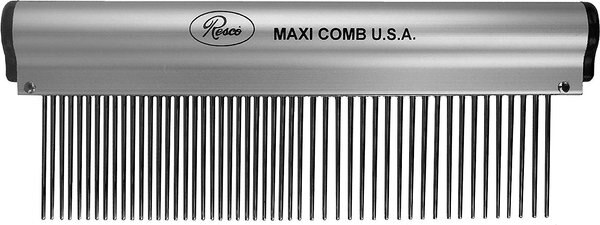 Resco Ergonomic Series Dog， Cat and Small Pets Comb