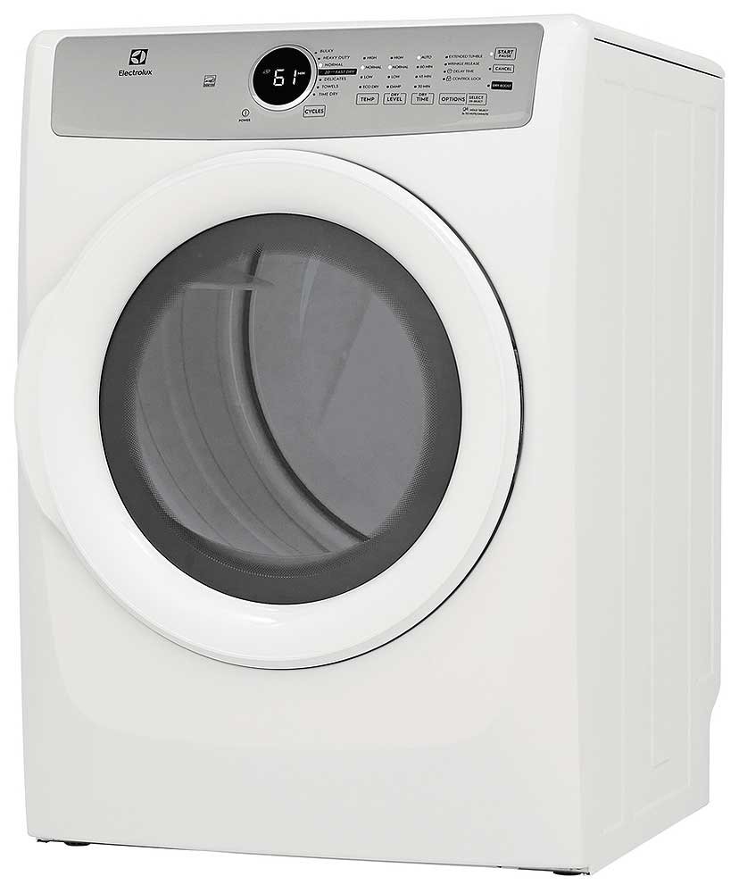 Electrolux 8 Cu. Ft. White Front Load Gas Dryer