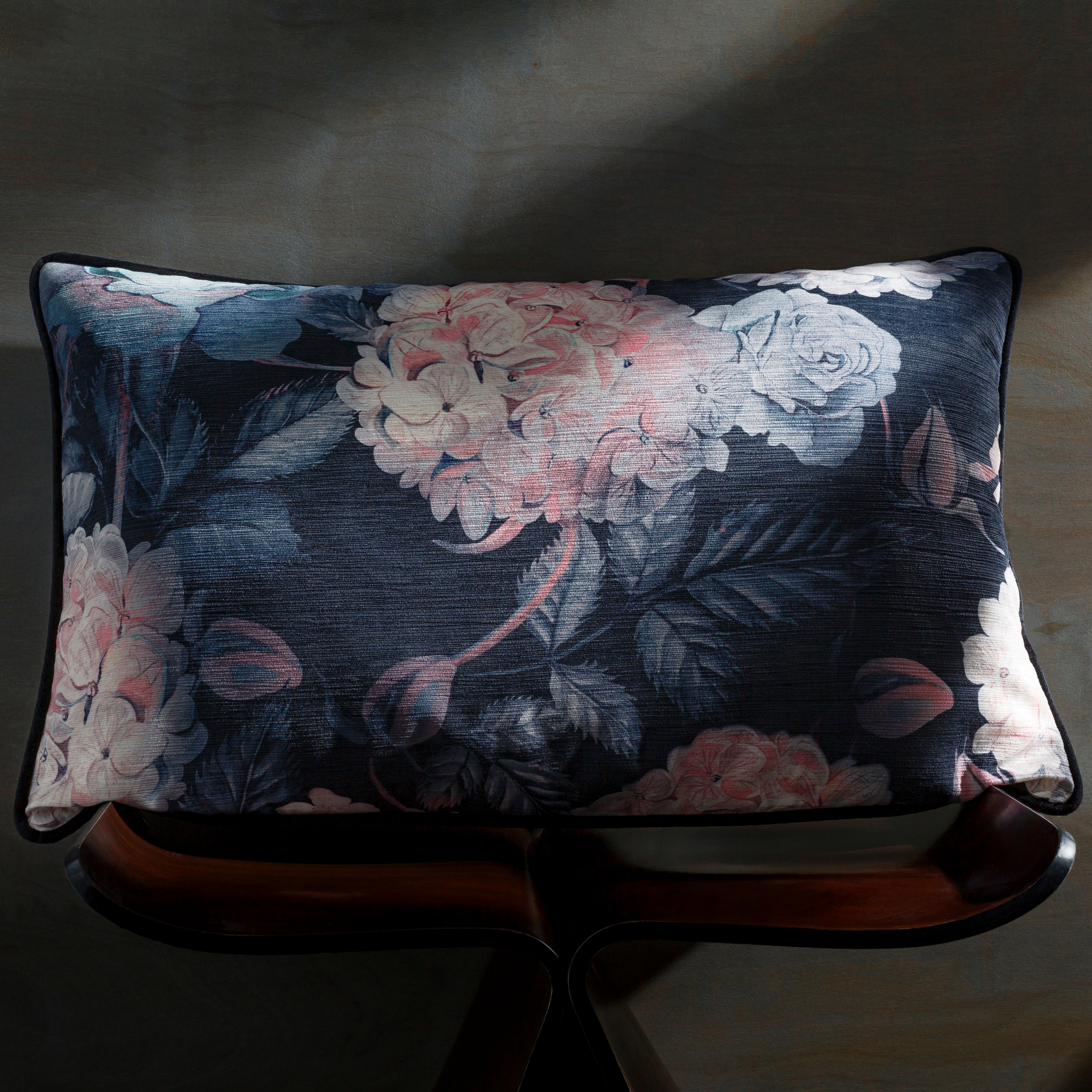 Horticulture Velvet Lumbar Pillow