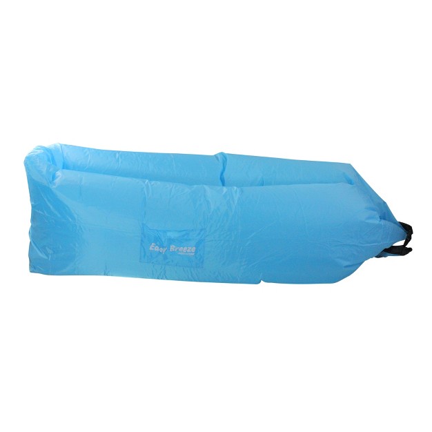 Inflatable Easy Breeze 1 person Land Or Water Air Sofa Blue