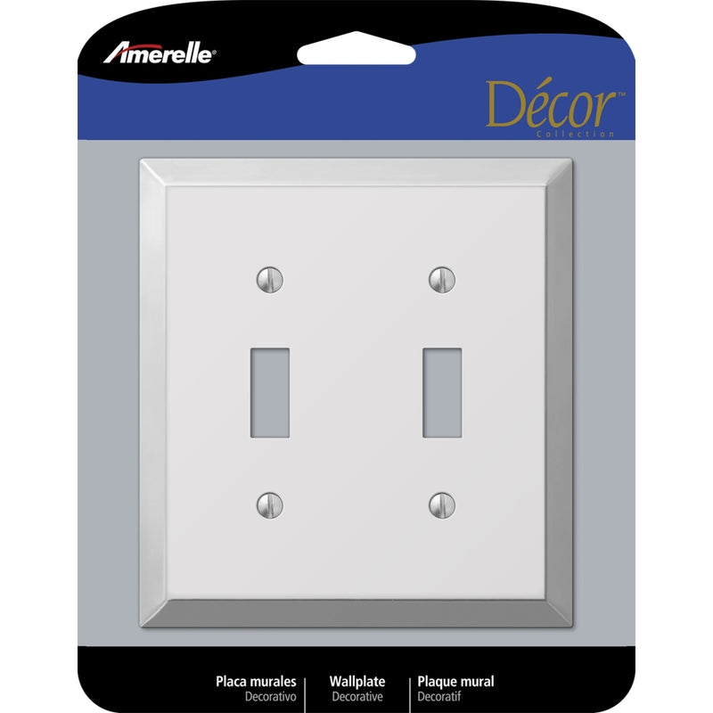 WALLPLATE 2TOG PC