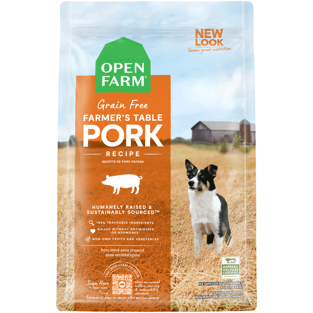 Open Farm Farmer's Market Pork and Root Vegetable Dry Dog Food