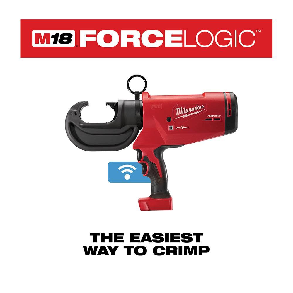 Milwaukee M18 FORCE LOGIC 12T Utility Crimper 2778-20 from Milwaukee