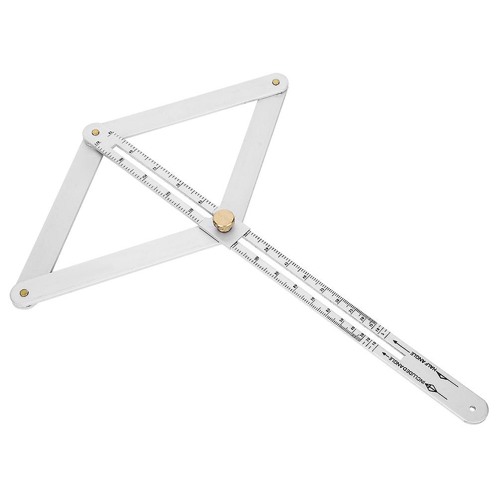 Goniometer Ruler Multifunctional Diagonal Ceiling Profiler 4fold Corner Angle Finder