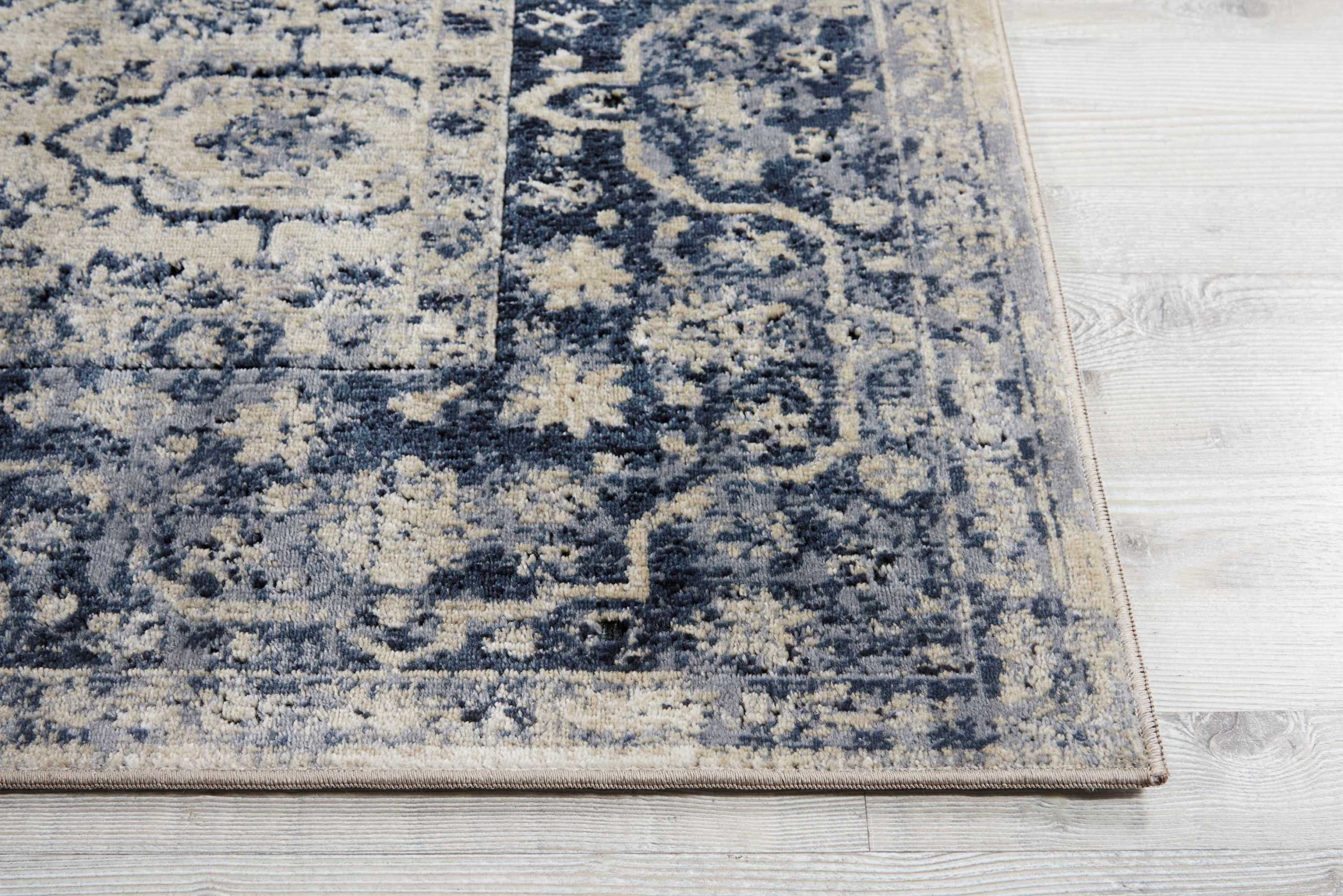 Malta Ivory/Blue Rug