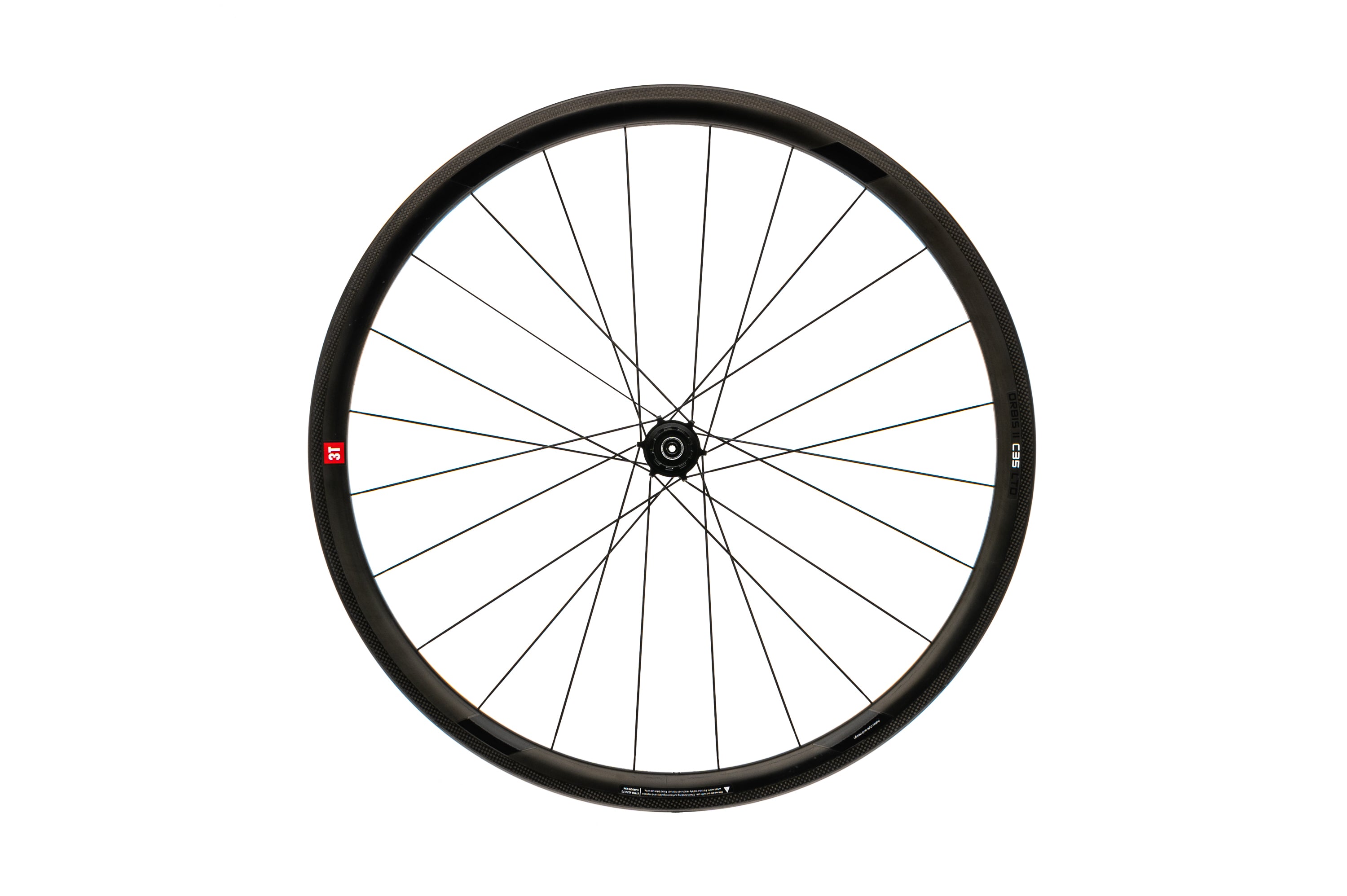 3T Orbis II C35 LTD Carbon Clincher 700c Rear Wheel