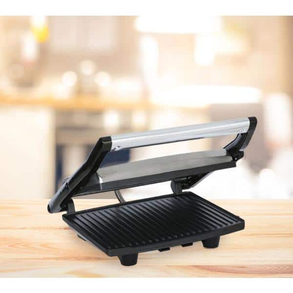 Brentwood Appliances 1,000-Watt Metallic Panini Press TS-651