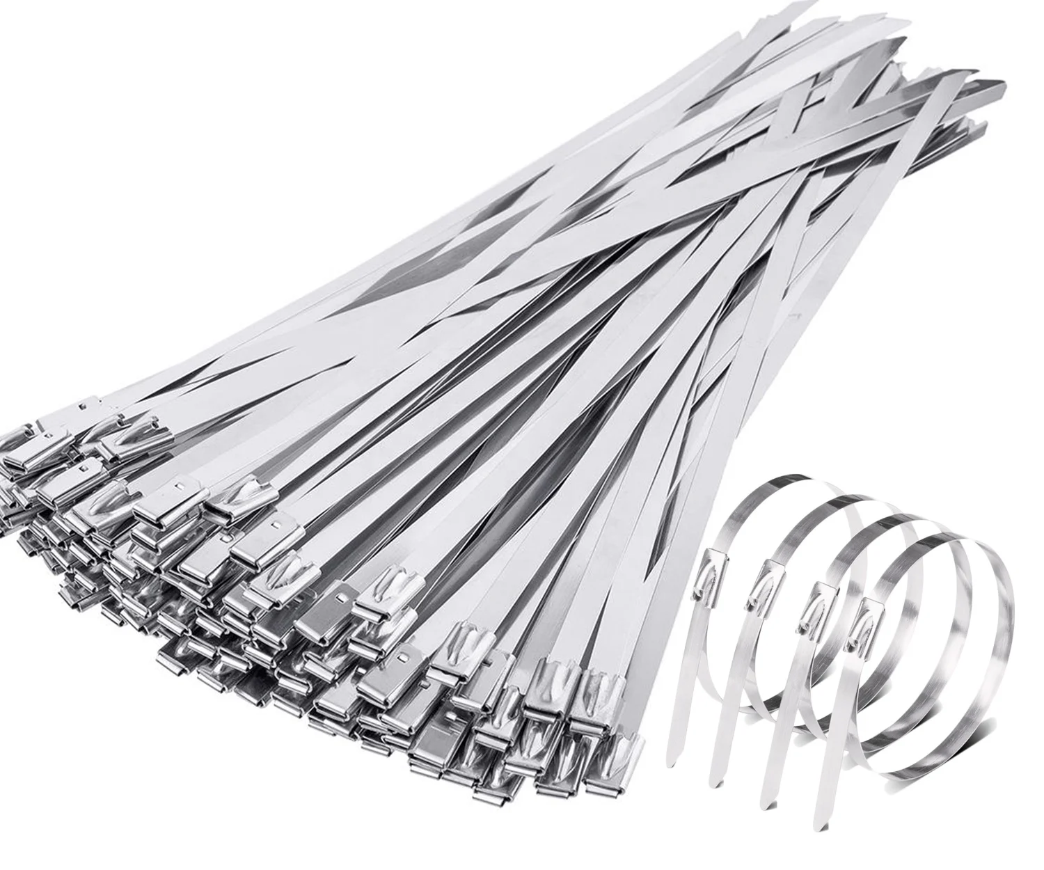 Garden hand tool Stainless Steel Cable Ties Metal Zip Tie hardware tools