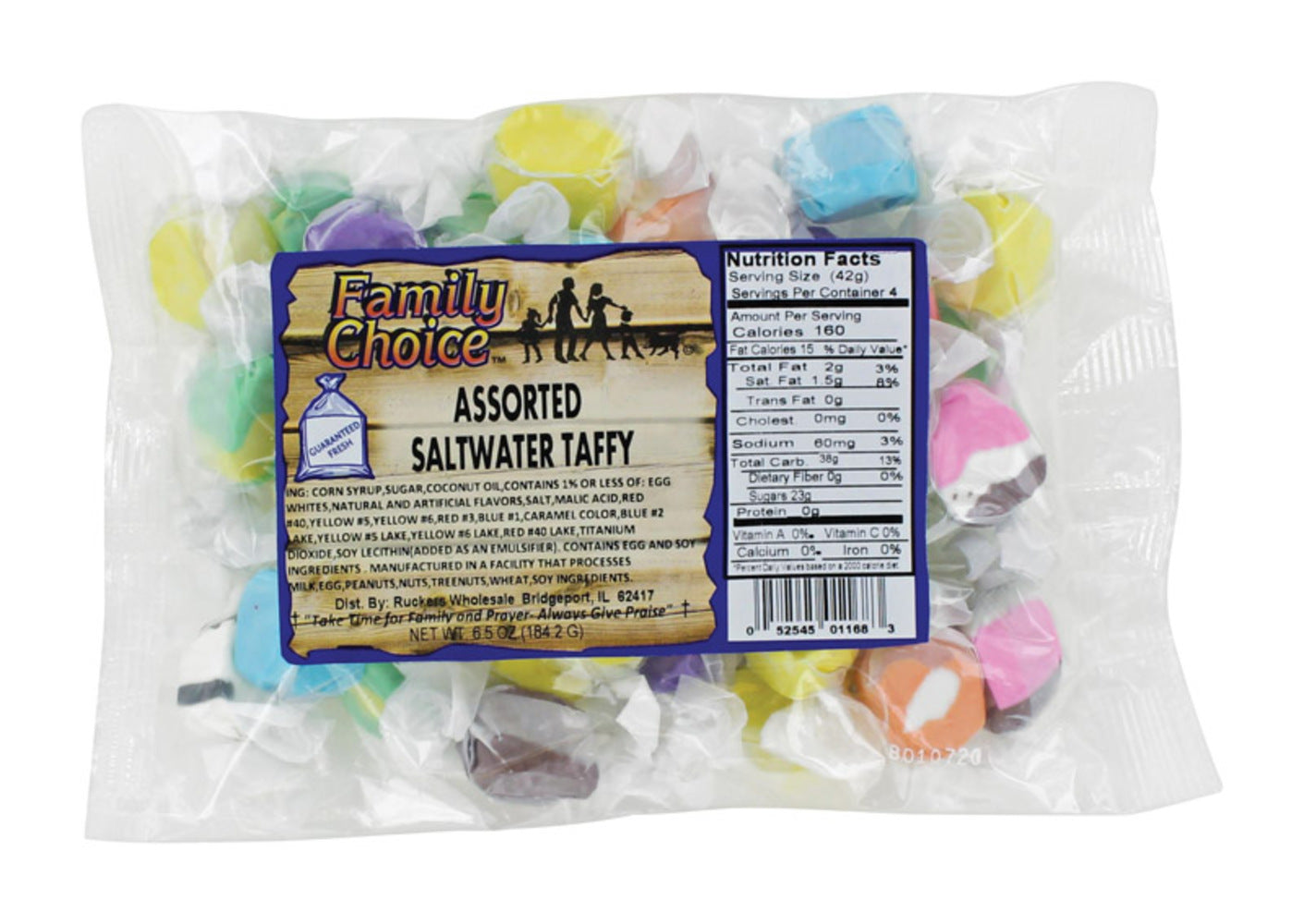 SALTWATR TAFFY ASST 6.5 OZ