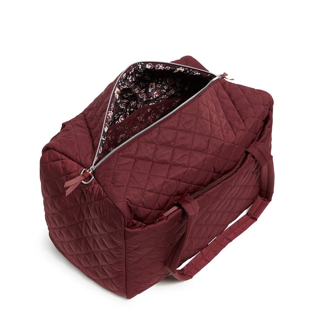 Vera Bradley  Large Travel Duffel Bag in Raisin