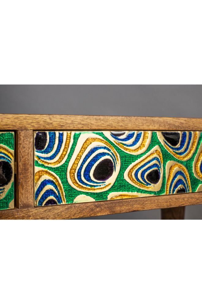 Mango Wood Console Table  Dutchbone Meena   Midcentury   Console Tables   by Oroa   Distinctive Furniture  Houzz