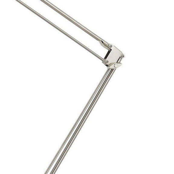 Benjara BM220818 60W Metal Task Lamp with Adjustab...