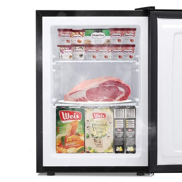 2.1 Cu.ft Compact Upright Freezer with Reversible Single Door