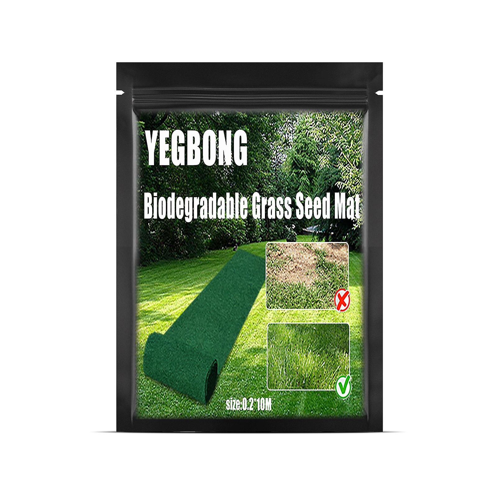 Horticultural Ecological Blanket Non-woven Grass Seed Carpet Biodegradable Seed Mat Horticultural Ecological Blanket