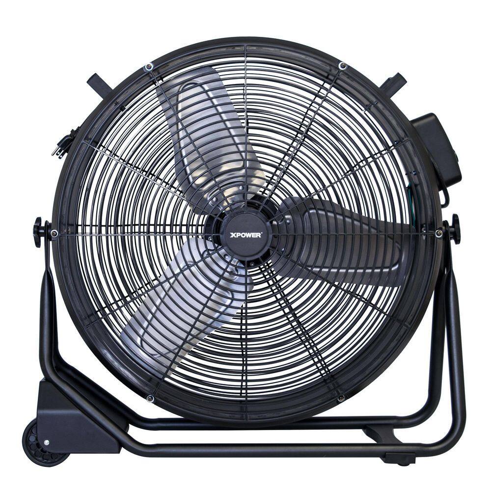 XPOWER 24 in. Variable Speed Drum Fan FD-630D