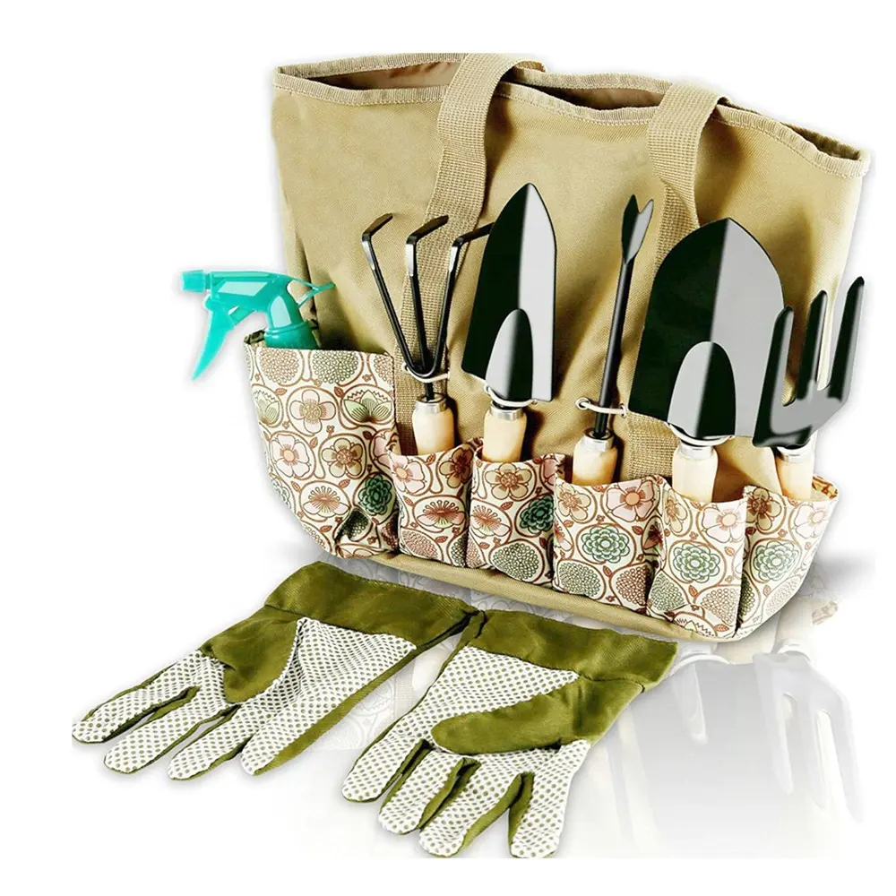 Garden Tool Kit Small Mini Succulent Bonsai Trowel Garden Hand Tool Set With Bag