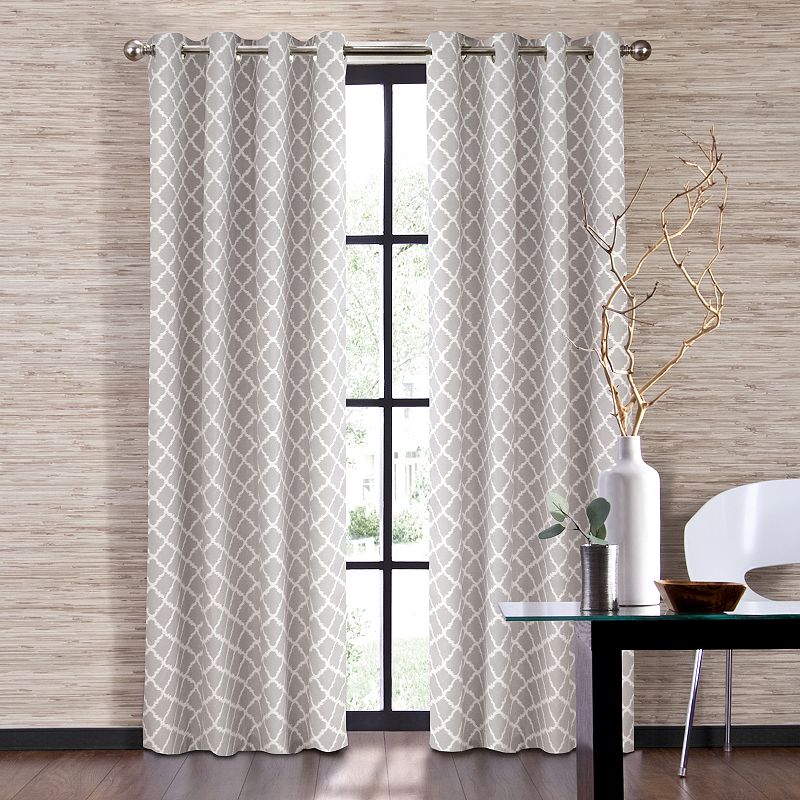 Colordrift 1-Panel Misha Window Curtain