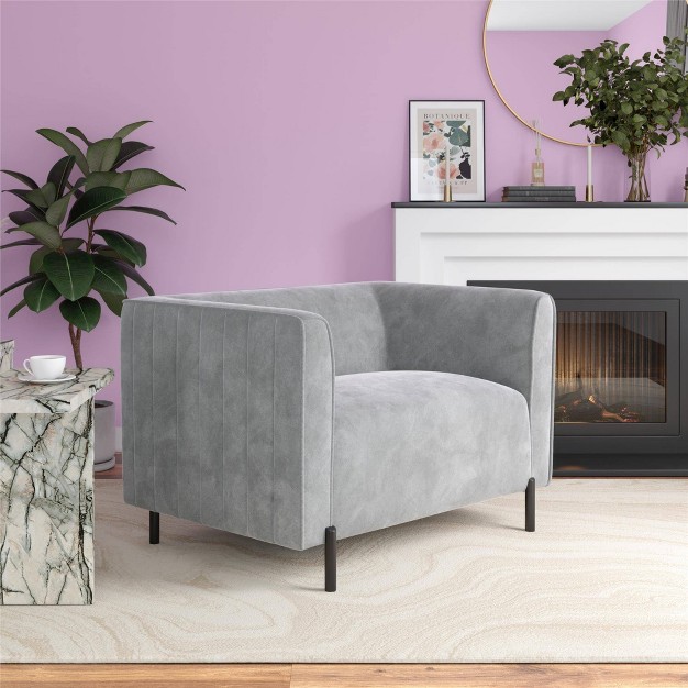 Blair Upholstered Accent Chair And A Half Cosmoliving By Cosmopolitan