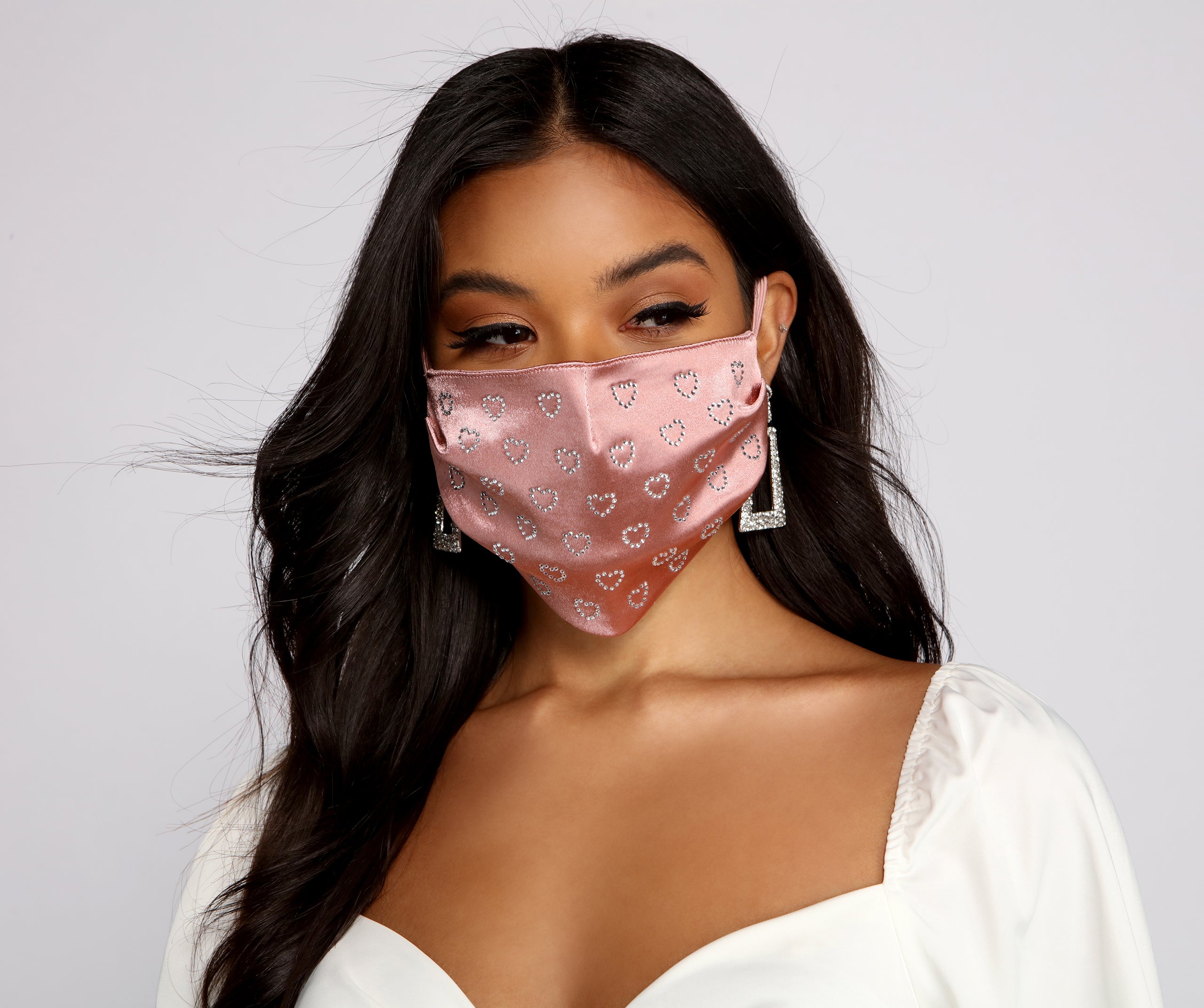 Stylish Stunner Satin Face Mask