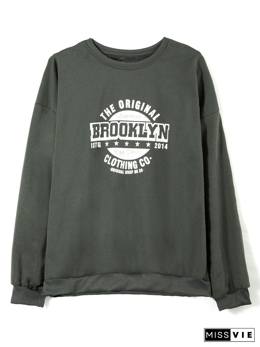 Brooklyn Graphic Crew Sweatshirt