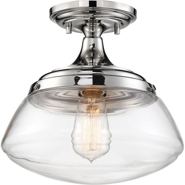 Nuvo Lighting 60/6797 Kew 10 Wide Semi-Flush Bowl Ceiling Fixture