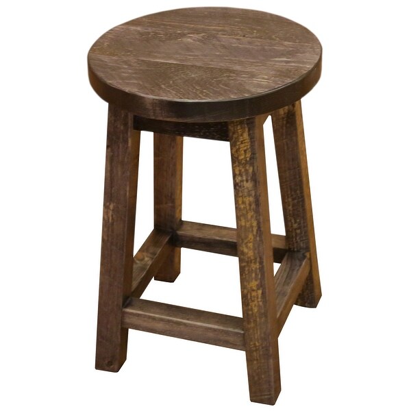 Farmhouse Timber Peg Barstool