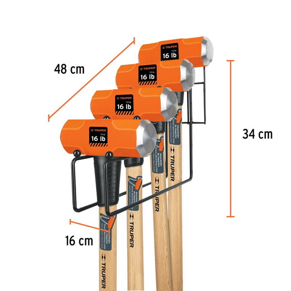 Truper 50074 Display Rack For Sledge Hammers