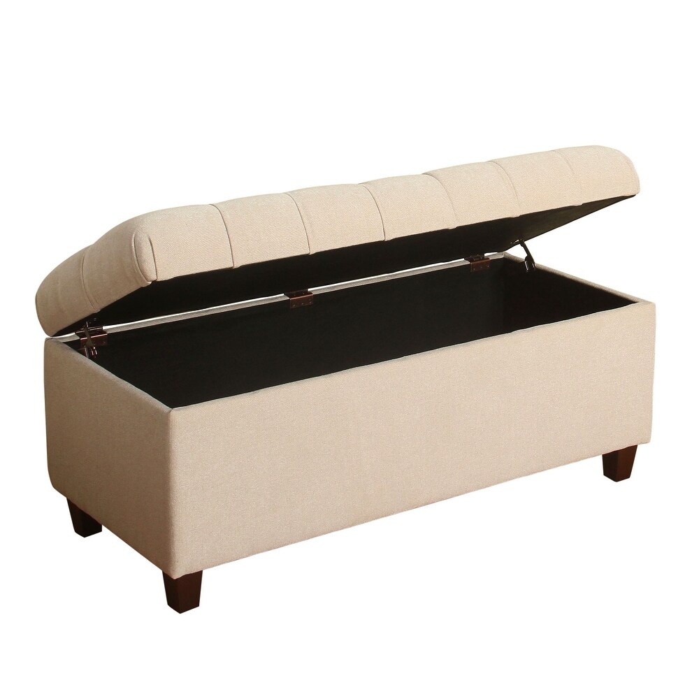 Copper Grove Ixora Tufted Storage Bench