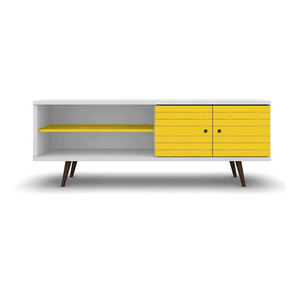 Manhattan Comfort Sortland Wooden Modern Media Cabinet Console