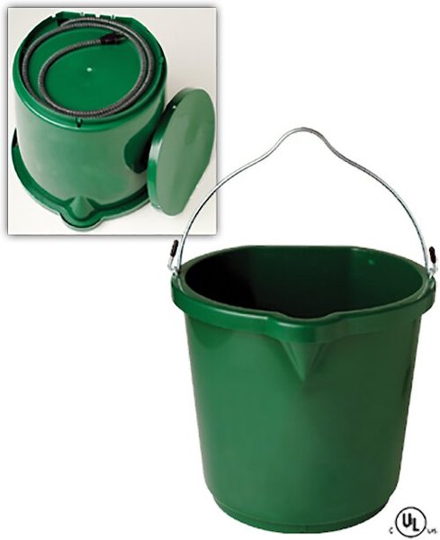 Farm Innovators Heated Flat-Back Bucket