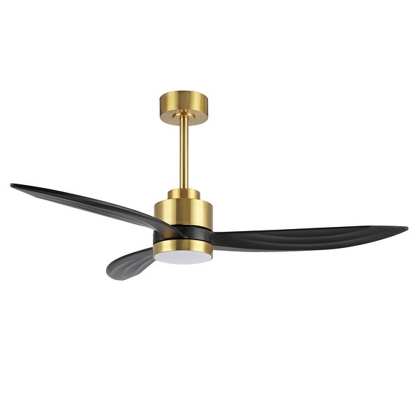 WINGBO 52-inch 3-Blades Indoor Celiing Fan with LED Light and Remote - N/A Shopping - The Best Deals on Ceiling Fans | 41137479