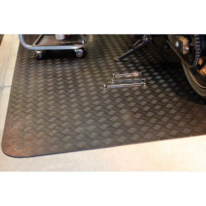 5' x 7' Coverguard Garage Floor Rubber Mat