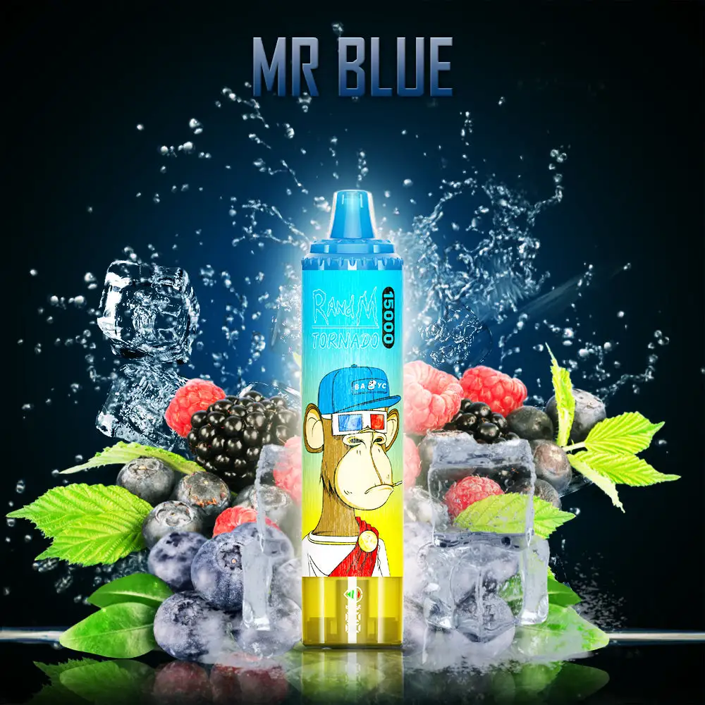 Fumot Tornado 15000 Puffs - Mr Blue