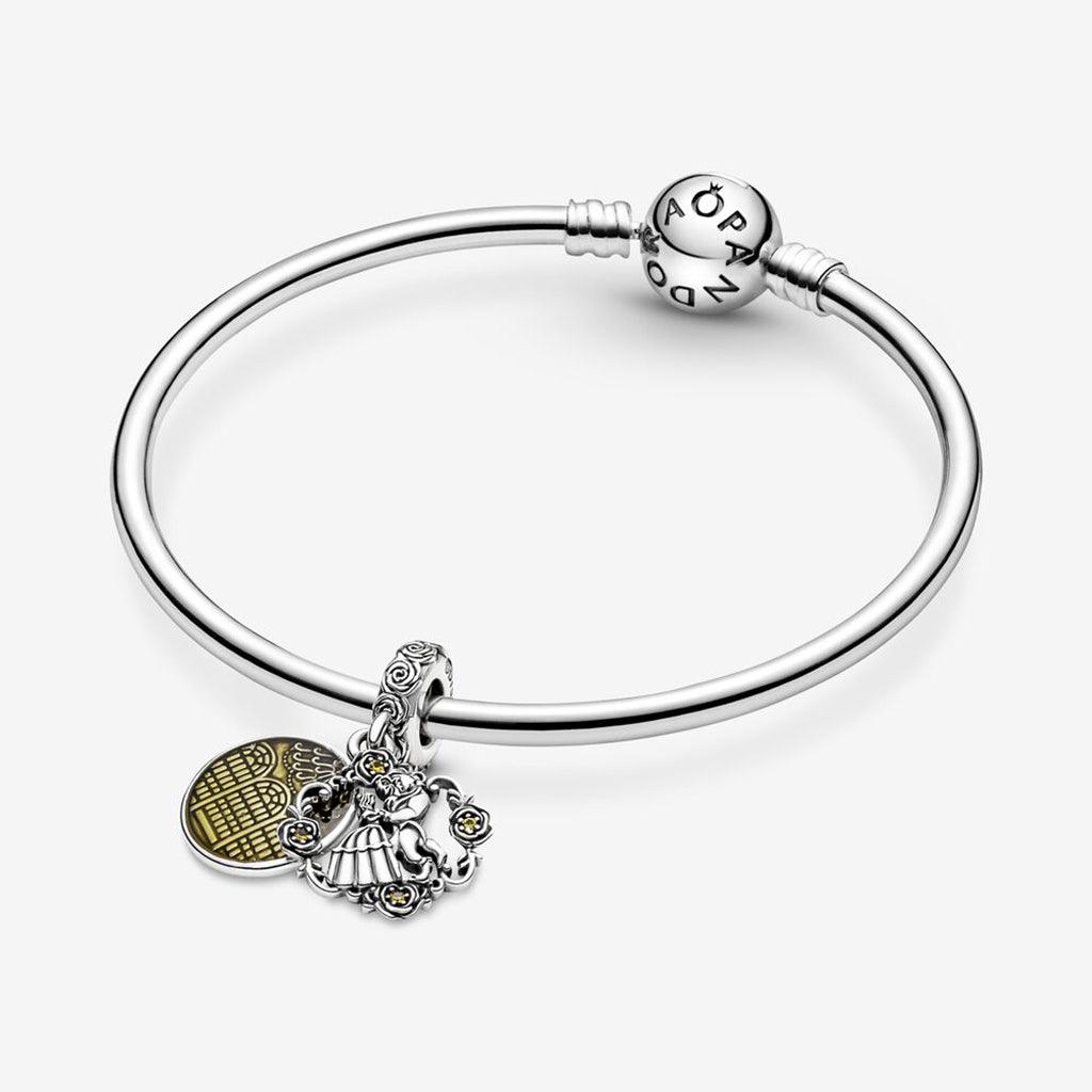 PANDORA  Disney Beauty and the Beast Dancing Dangle Charm