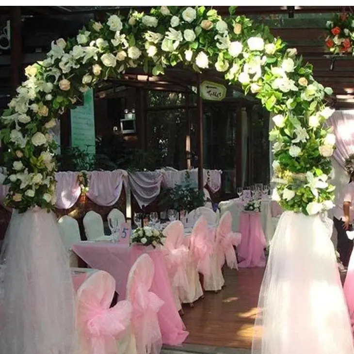 ARTIFICIAL TOPIARY plant Wedding  archway customized 12 feet height Hotel celebration decorative customized