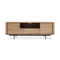 Meuble TV Shadow 180X45X63CM Chêne Ethnicraft - Mobilier Intérieur - GRIIN