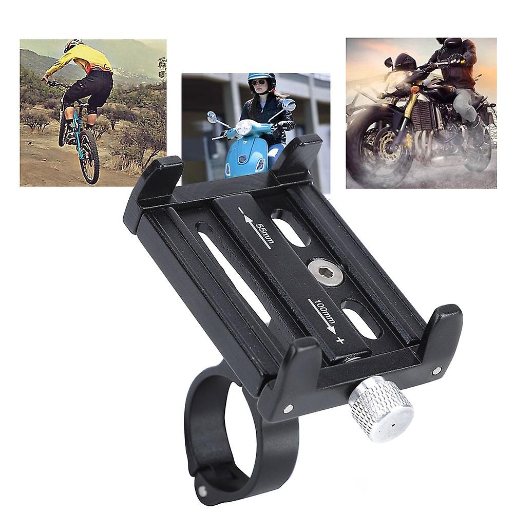 Mobile Phone Aluminium Stand Holder Electric Scooter Bicycle Motorcycle Take Out Navigation Fixed Handlebar Mount Bracket Rack(cycling Mobile Phone Ho