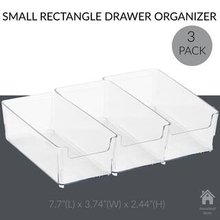 Simplify Small Rectangular Drawer Organizer (3-Pack) 24041