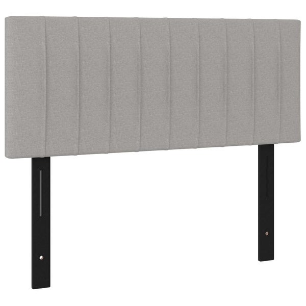 vidaXL Headboard Light/Dark Gray 39.4