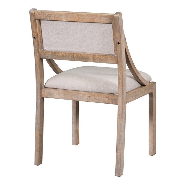 Wood Dining Chairs Set of 2