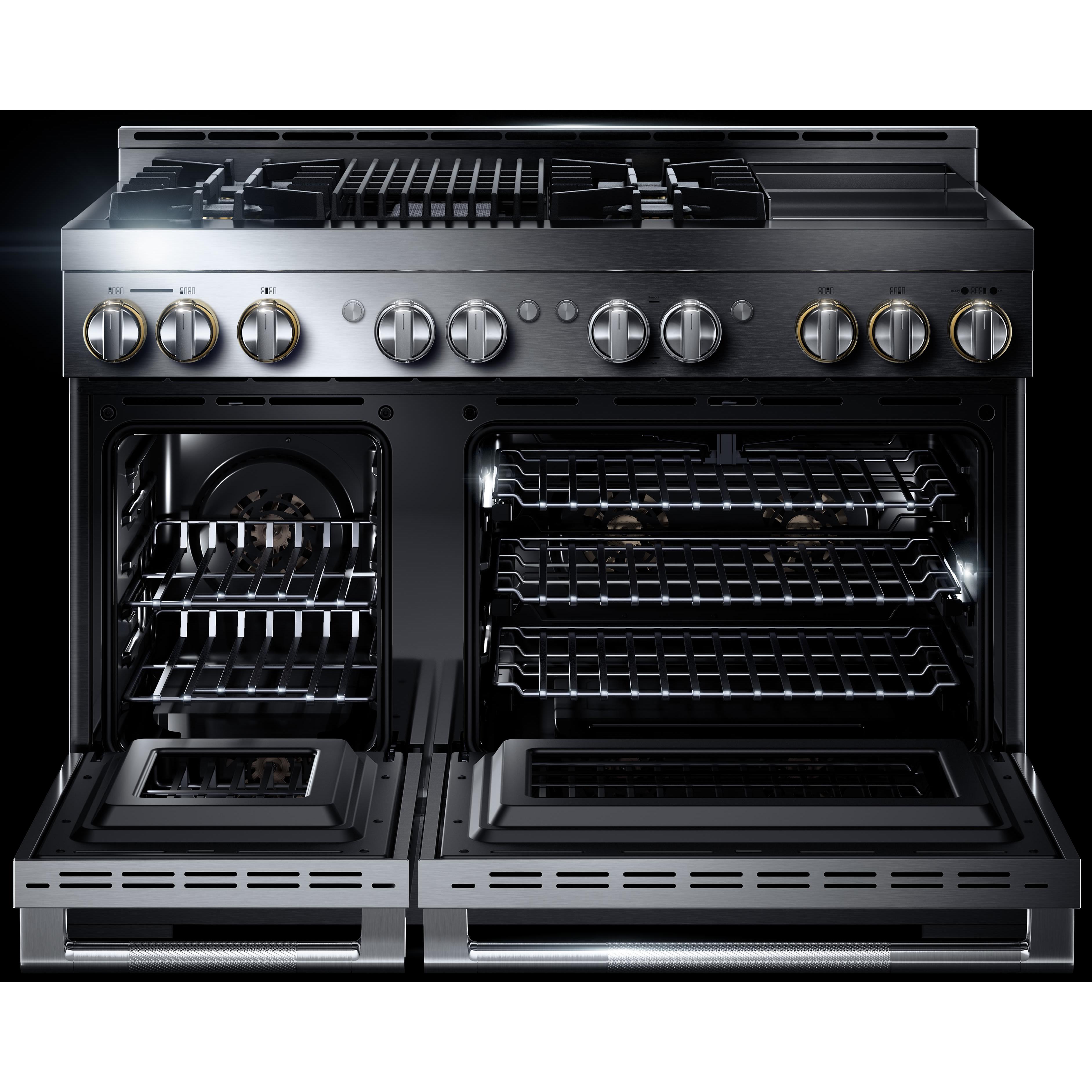 JennAir 48-inch Freestanding Gas Range with JennAir® Culinary Center JGRP748HL