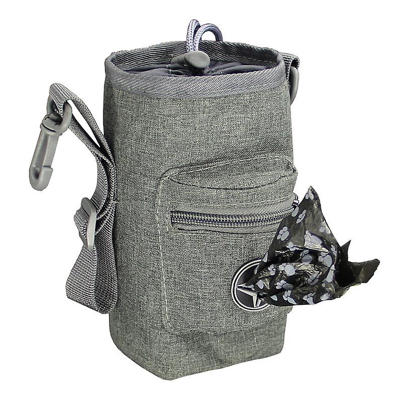 Wear resistant portable dog treat pouch