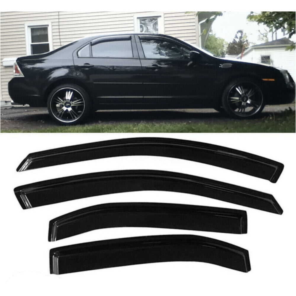 For 2006-12 Fusion 2007-12 Mkz 2006-10 Milan Window Visor Deflector 4Pcs Set