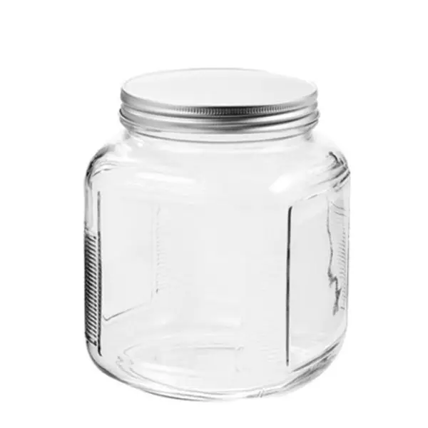 Anchor Hocking Cracker Jar with Aluminum Lid