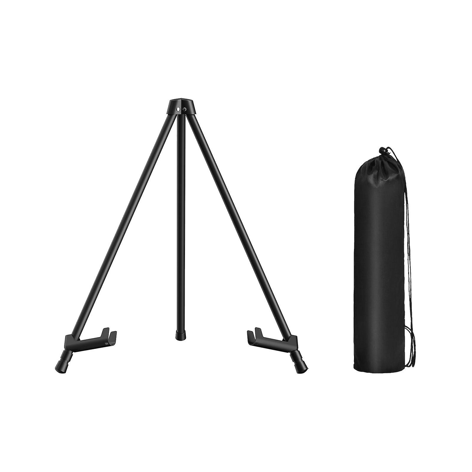 Tripod Easel Stand With Bag Photo Display Easel For Wedding Photo Wood Board B